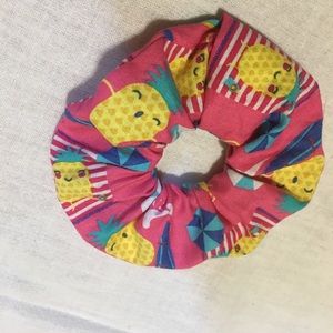 Cute pineapple scrunchies